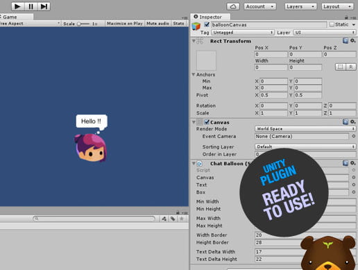 Unity Asset Chat Balloon free download