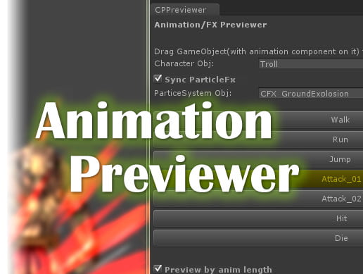Unity Asset AnimationFX Previewer free download