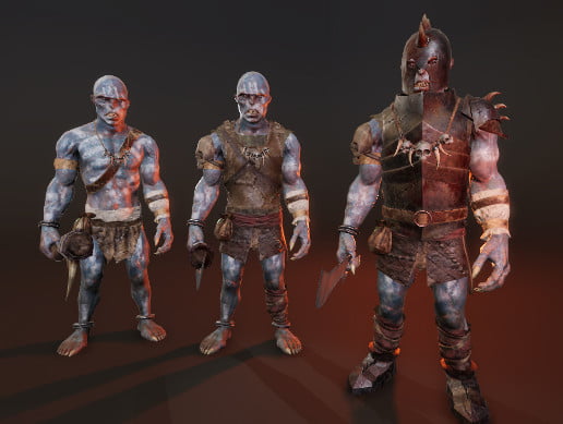 Unity Asset PBR Characters Orcs Pack free download