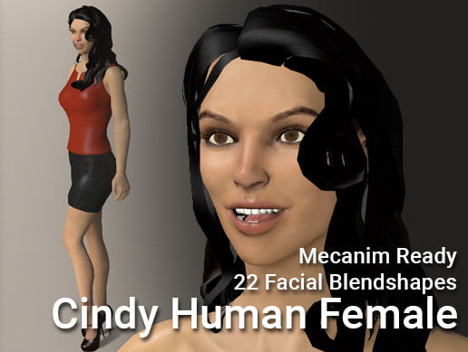 Unity Asset Cindy - Human Female free download