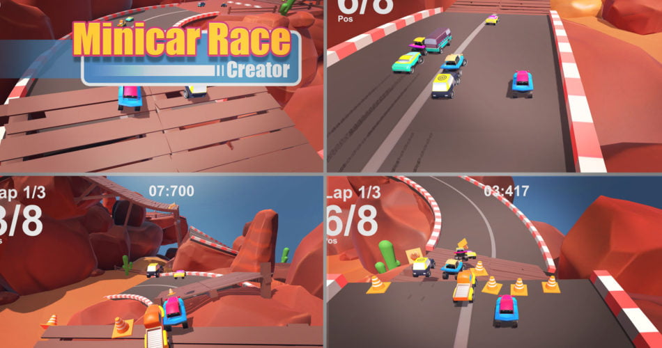 Unity Asset Minicar Race Creator free download