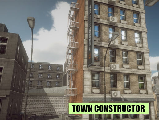Unity Asset Town Constructor Pack free download