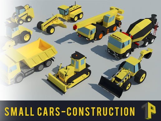 Unity Asset SmallCars - Construction free download