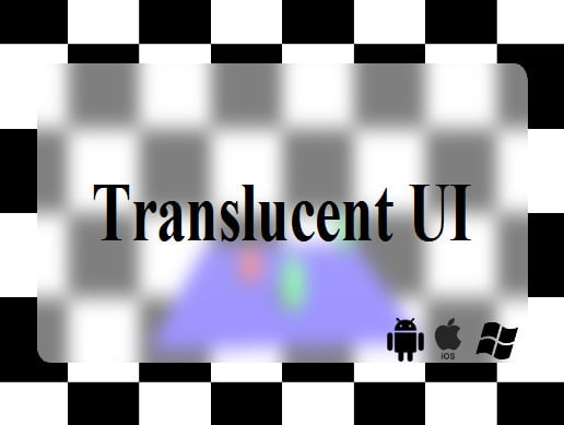 Unity Asset Translucent UI free download