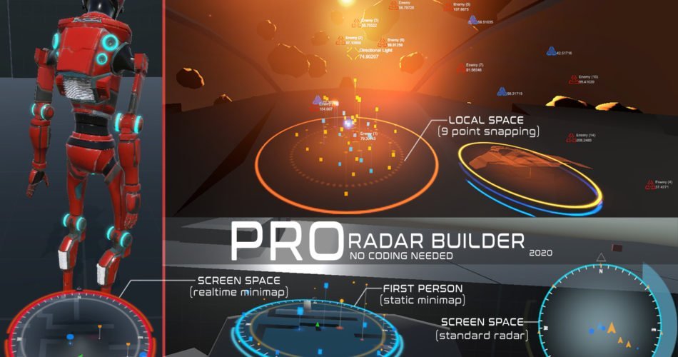 Unity Asset Pro Radar Builder free download