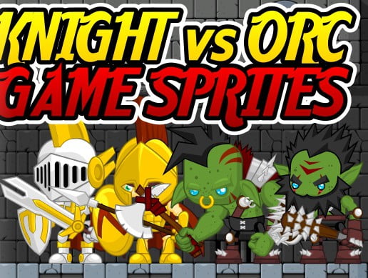 Unity Asset Knight vs Orc - Game Sprites free download
