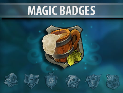 Unity Asset Magic Badges free download