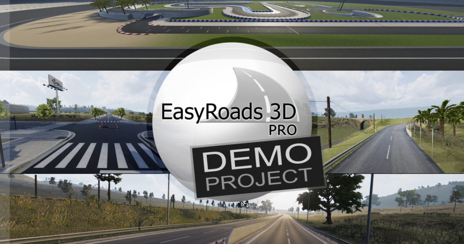 Unity Asset EasyRoads3D Demo Project free download