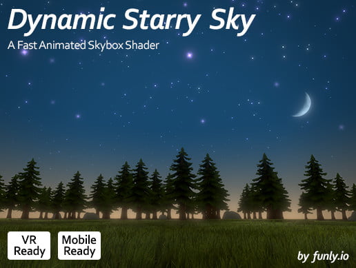 Unity Asset Dynamic Starry Sky free download