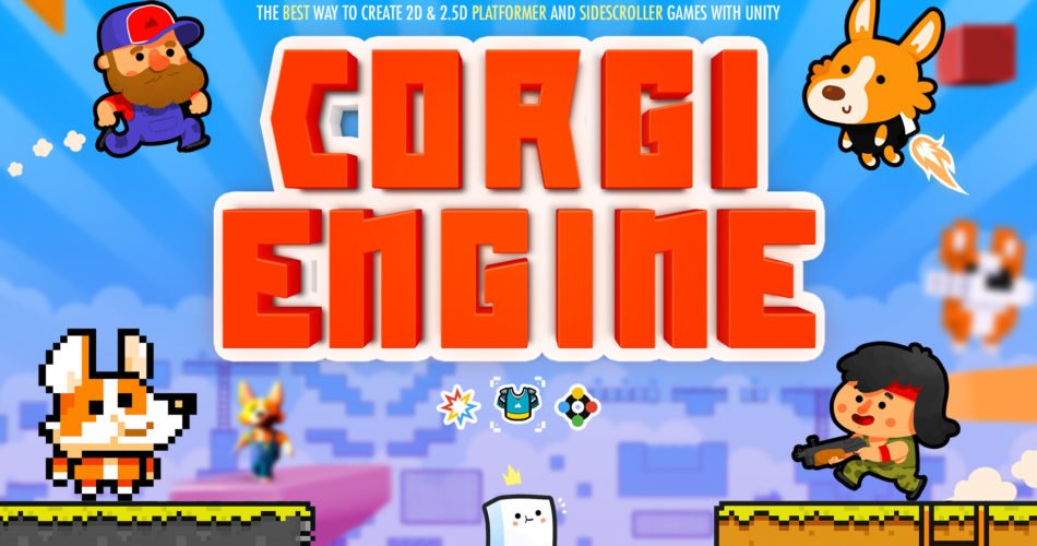 Unity Asset Corgi Engine free download