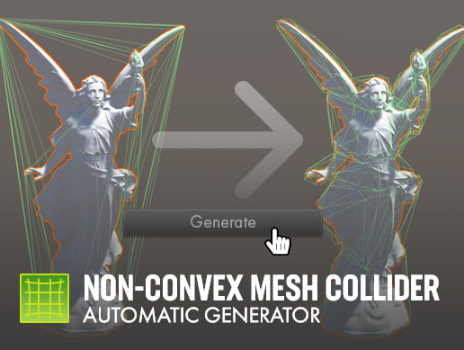 Unity Asset Non-Convex Mesh Collider Automatic Generator free download