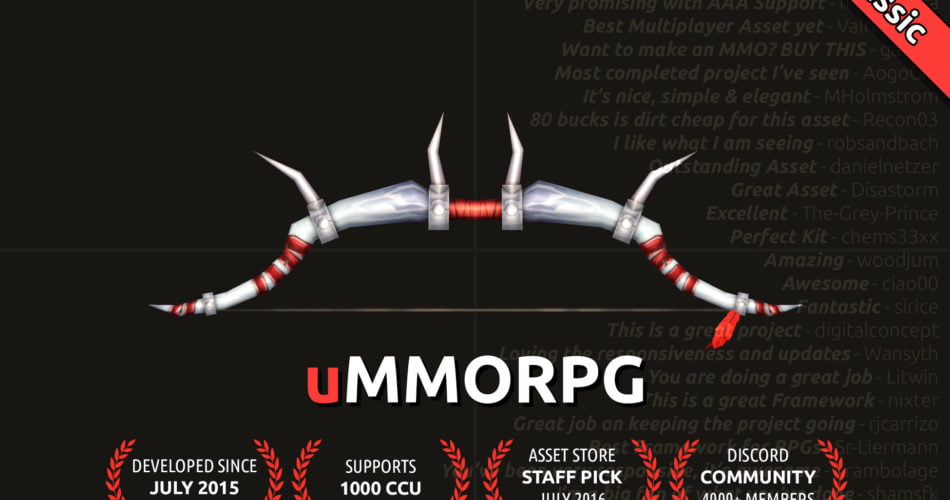 Unity Asset uMMORPG free download