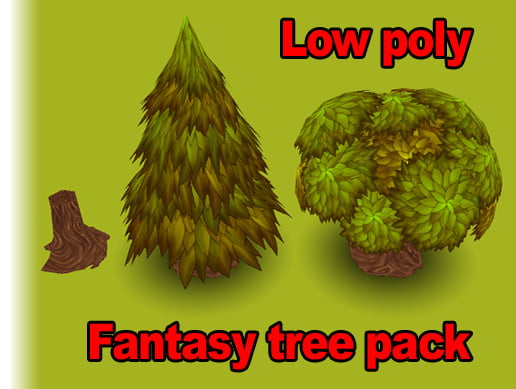 Unity Asset Fantasy Tree Pack free download