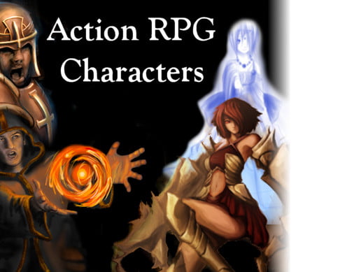 Unity Asset Action RPG Characters free download