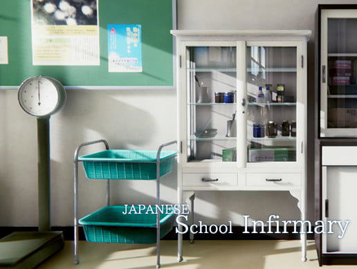 Unity Asset Japanese School Infirmary free download