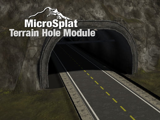 Unity Asset MicroSplat - Terrain Holes free download