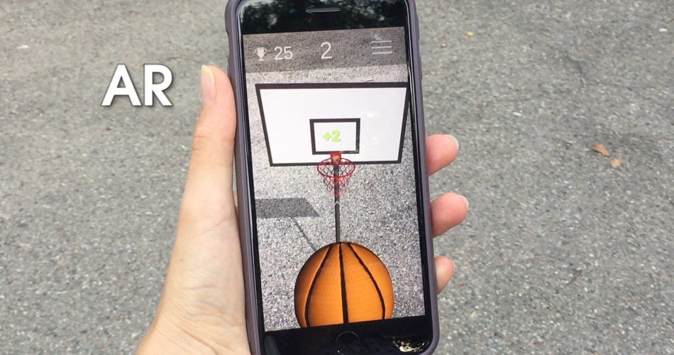 Unity Asset AR Basketball GO Augmented Reality free download