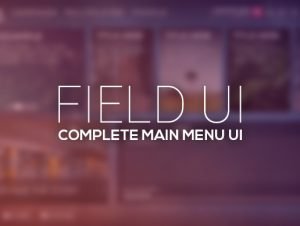 Unity Asset Field - Complete Main Menu UI free download