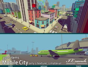 Unity Asset Mobile City Pack free download