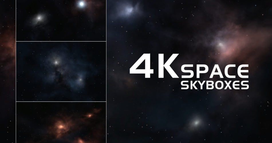 Unity Asset 4K Space Skyboxes free download