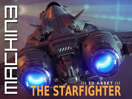 Unity Asset The Starfighter free download