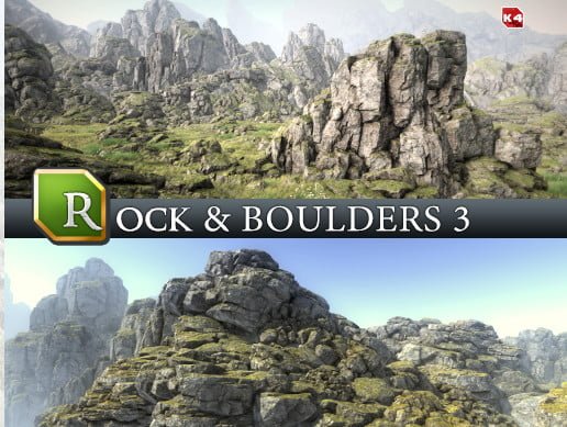 Unity Asset Rock and Boulders 3 free download