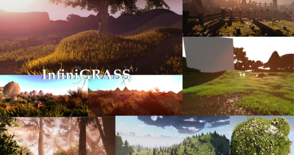 Unity Asset InfiniGRASS - Volume Grass Trees Foliage free download