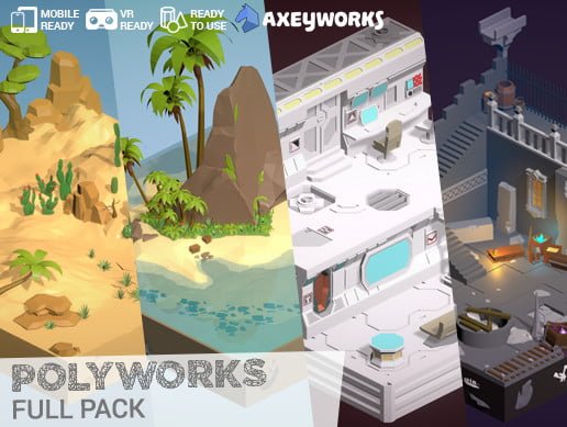 Unity Asset PolyWorks Full Pack free download