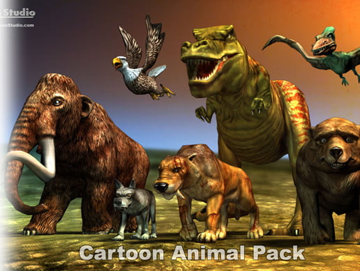 Unity Asset Cartoon Animal Pack free download
