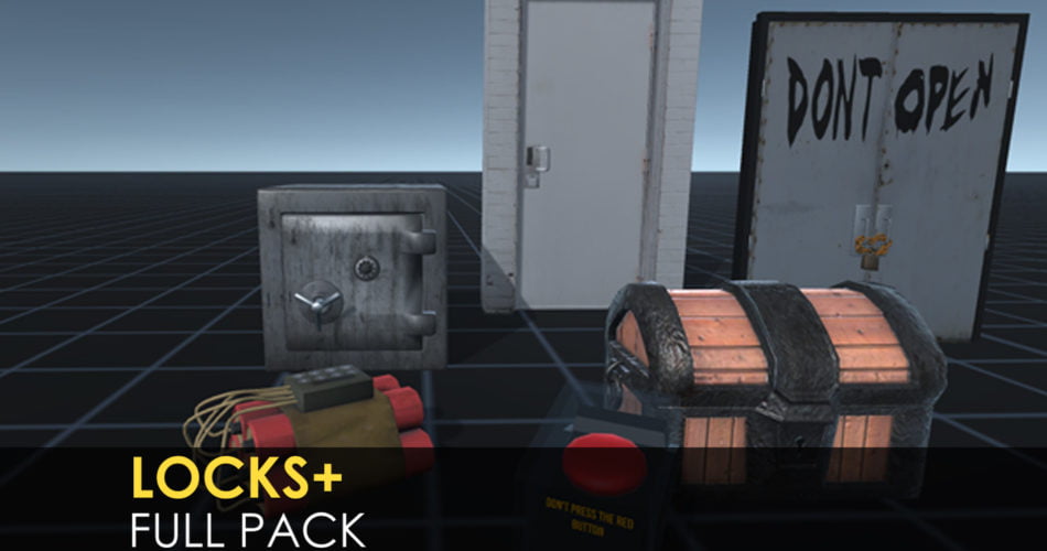 Unity Asset LOCKS+ Full Pack free download