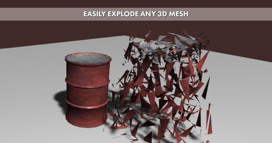 Unity Asset Mesh Explosion free download