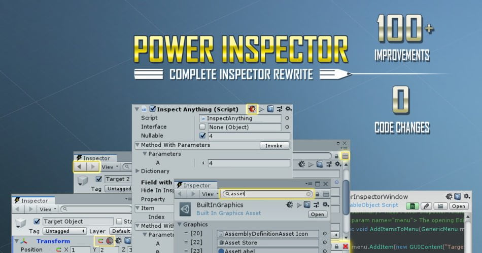 Unity Asset Power Inspector free download