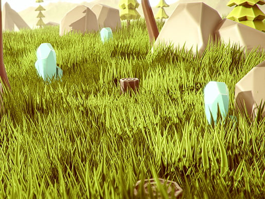 Unity Asset AAA Low Poly Forest free download