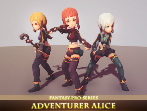 Unity Asset Adventurer Alice free download