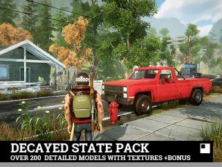 Unity Asset Decayed State free download