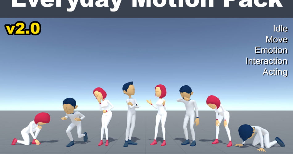 Unity Asset Everyday Motion Pack free download