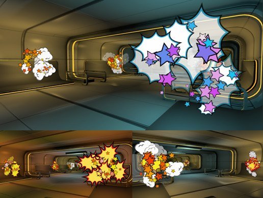 Unity Asset 3D Cartoon Explosions Pack Vol 3 free download