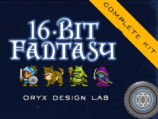 Unity Asset 16-Bit Fantasy Sprite Set free download