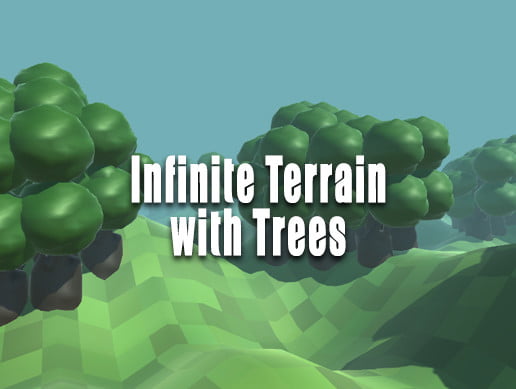 Unity Asset Infinite Terrain with Trees free download