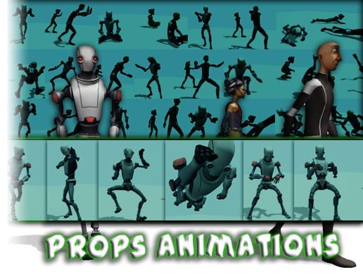 Unity Asset Props Animations free download