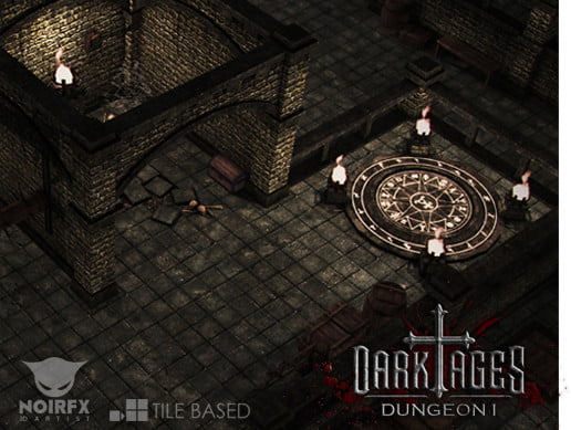 Unity Asset Dark Ages Dungeon I free download