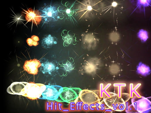 Unity Asset KTK Hit Effects Volume1 free download