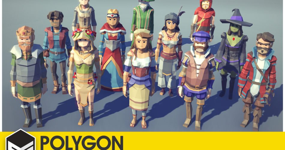POLYGON - Fantasy Characters