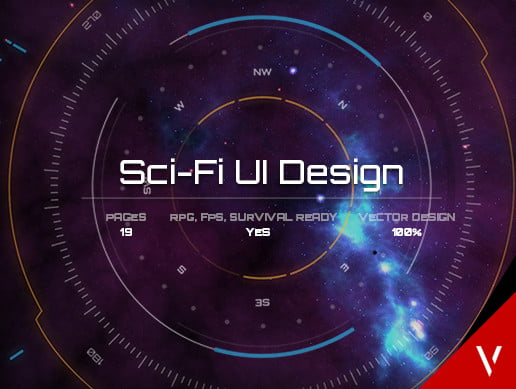 Sci-FI UI Design for uGUI