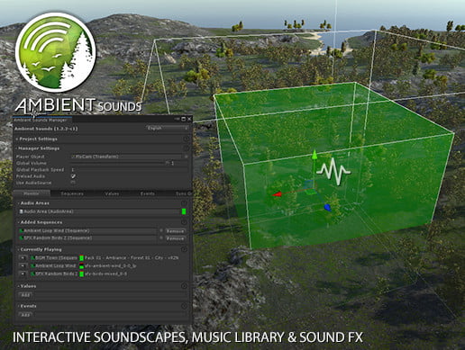 Unity Asset Ambient Sounds - Interactive Soundscapes free download