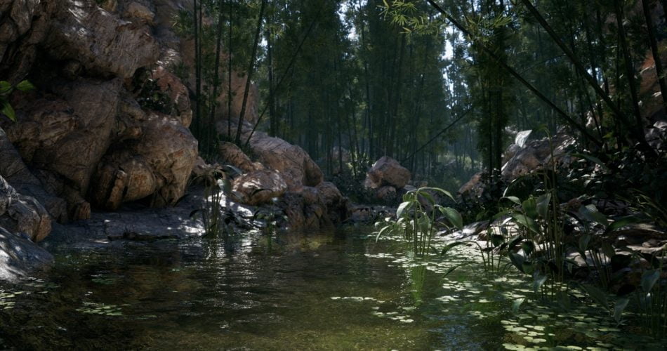 Unity Asset Bamboo Valley free download