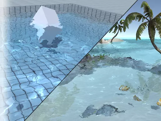 Unity Asset Realistic Water free download