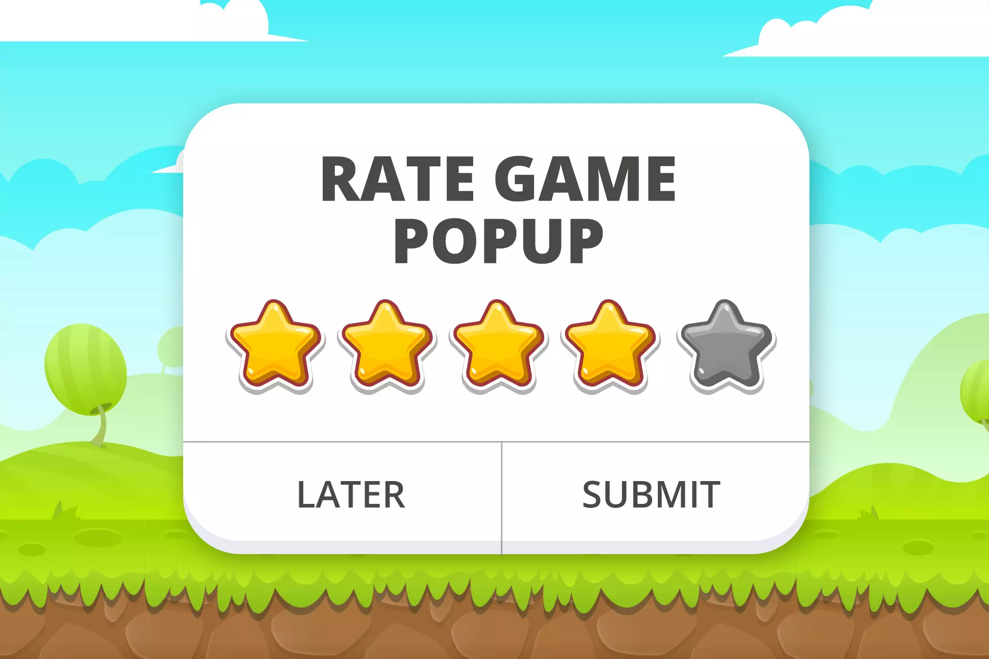 Unity Asset Rate Game Popup (Android & iOS) free download