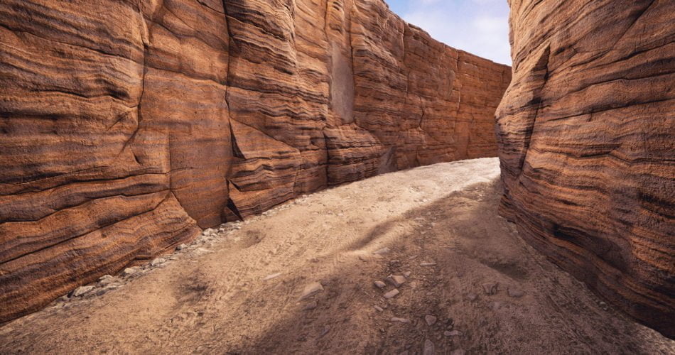 Unity Asset Road to gorge package of materials free download