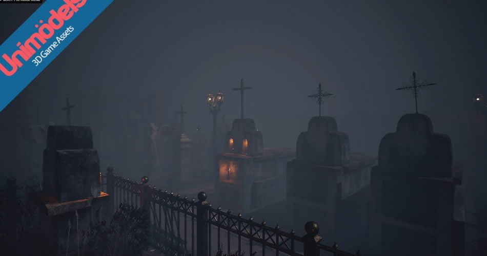 Unity Asset Cemetery Pack Vol 1 free download